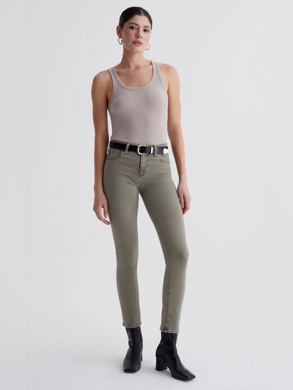 AG Adriano Goldschmeid The Prima Ankle Cigarette Ankle Pant, size 28